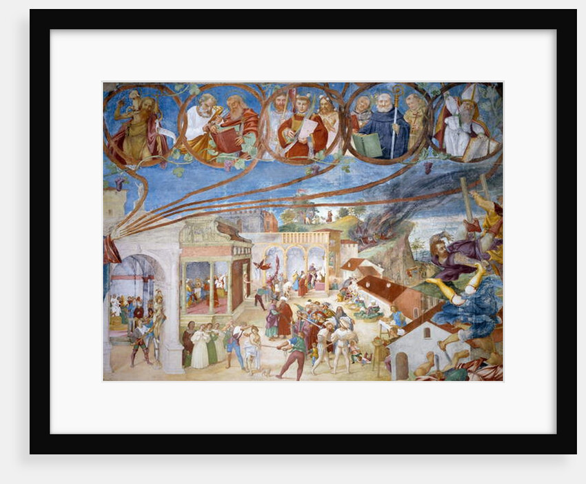 Martyrdom of Saint Barbara by Lorenzo Lotto