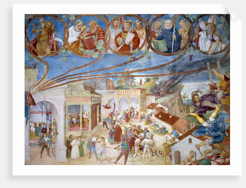 Martyrdom of Saint Barbara by Lorenzo Lotto