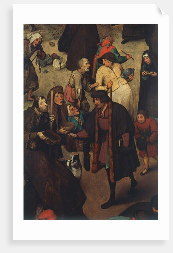 The fight between Carnival and Lent, 1559, detail by Pieter the Elder Bruegel