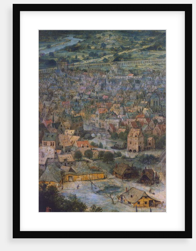 City, detail from The Tower of Babel, 1563 by Pieter the Elder Bruegel