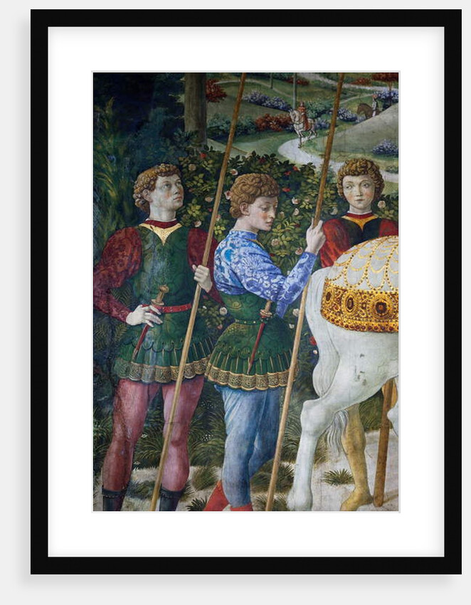 The Procession of the Magi, detail, 1459 by Benozzo di Lese di Sandro Gozzoli