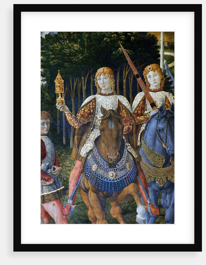 The Procession of the Magi, detail, 1459 by Benozzo di Lese di Sandro Gozzoli