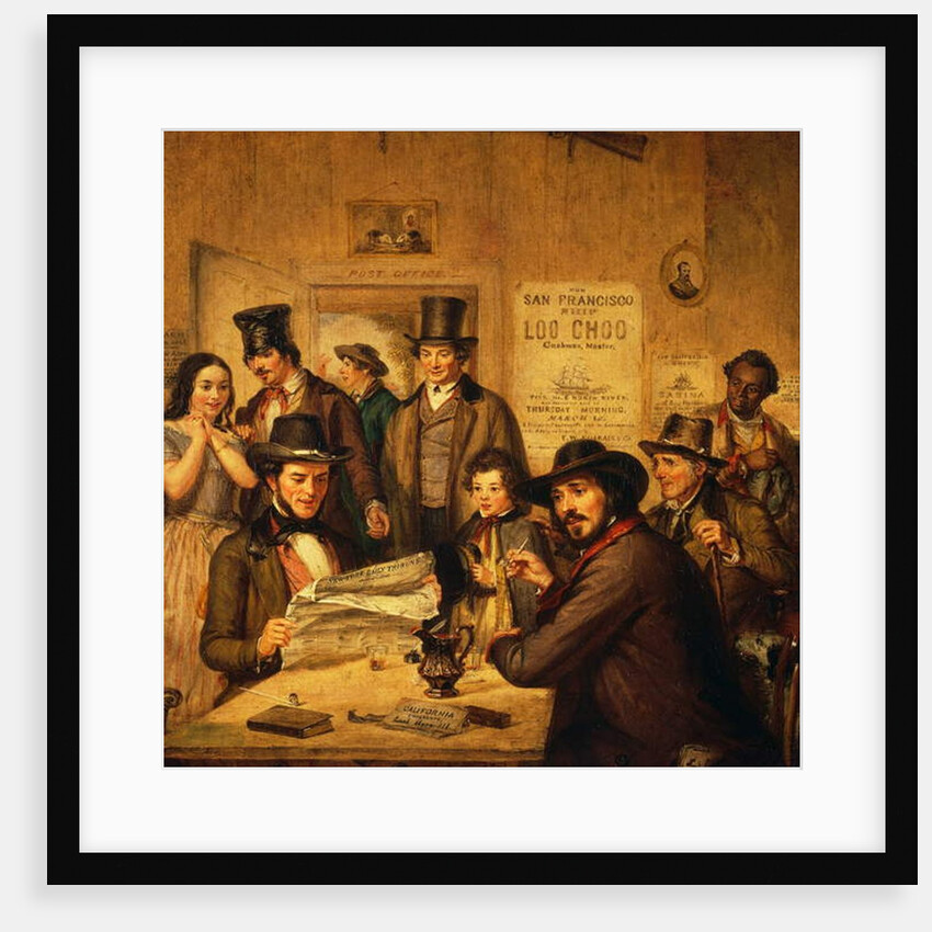 California News, 1860 by William Sidney Mount