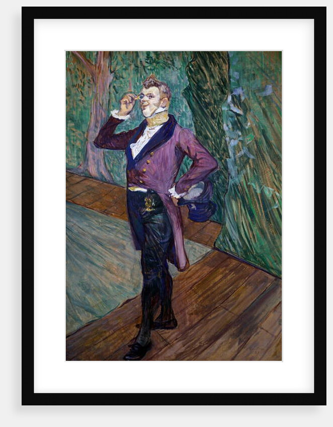 Henry de Samary, actor of Comedie Francaise, 1889 by Henri de Toulouse-Lautrec