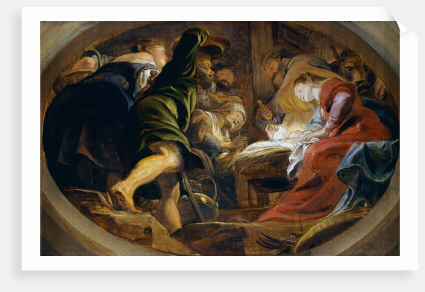 Adoration of the Shepherds by Peter Paul Rubens
