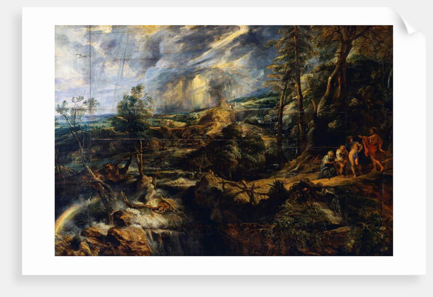 Stormy landscape, c.1625 by Peter Paul Rubens