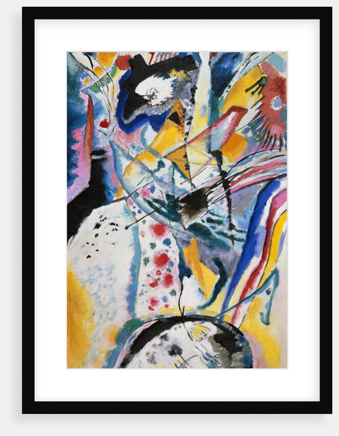 Panel for Edwin R Campbell, 1914 by Wassily Kandinsky