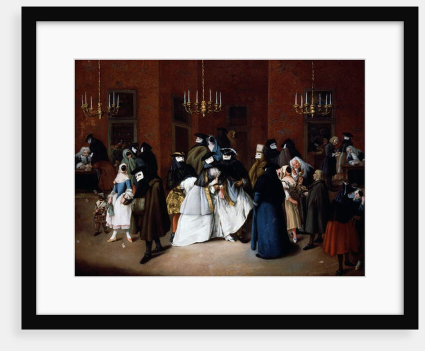 The Ridotto of Venice, c.1750 by Pietro Longhi