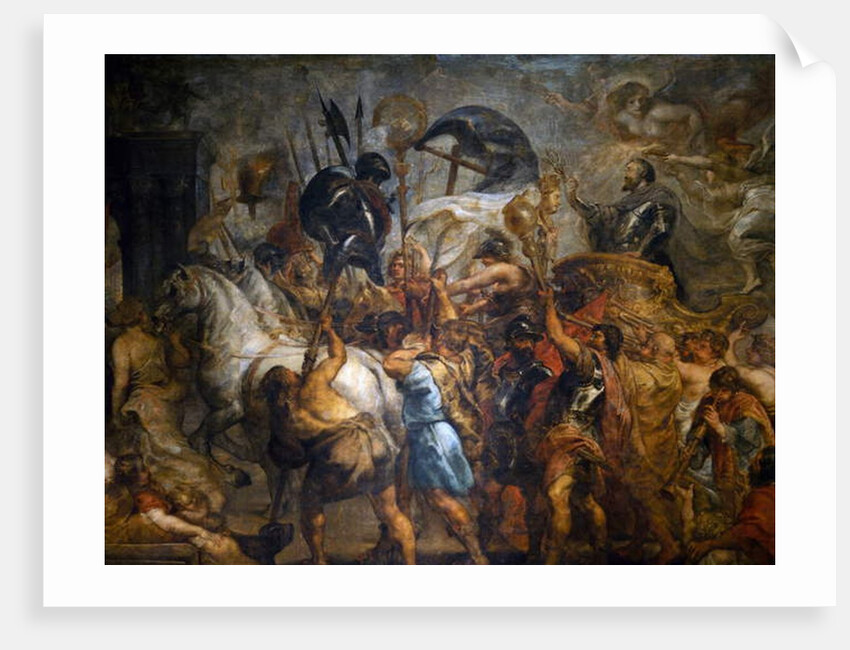 Triumphal entry of Henri IV in Paris, 1627-1630 by Peter Paul Rubens