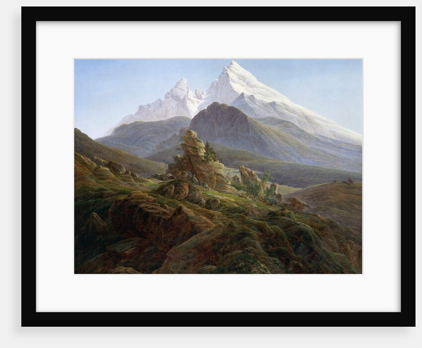 The Watzmann, 19th century by Caspar David Friedrich
