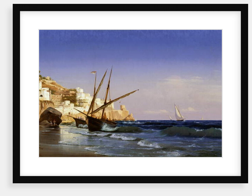 Amalfi, 1874 by Carl Newman