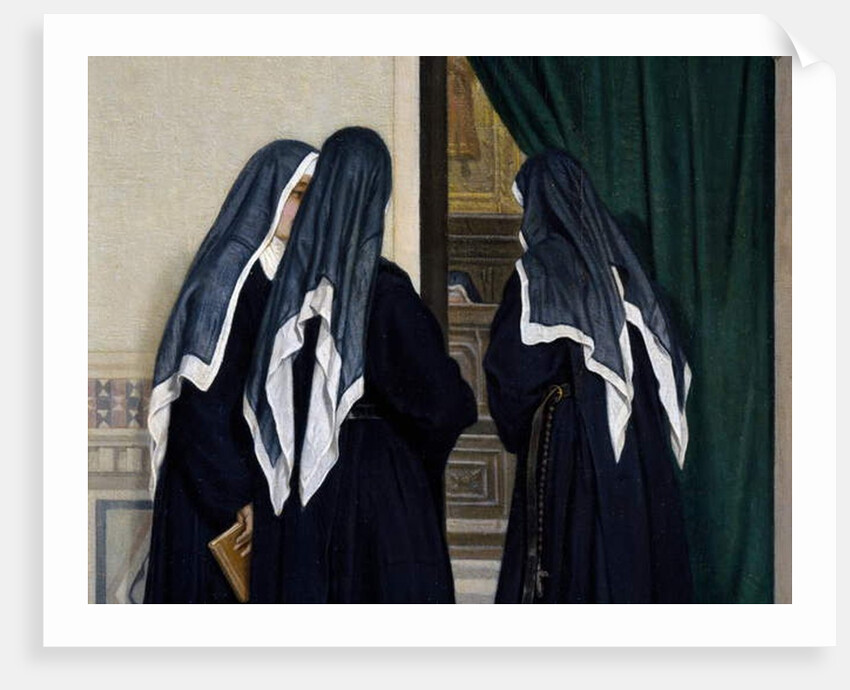 At the chorus, 1866 by Odoardo Borrani