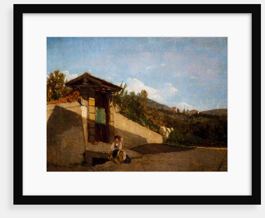 Portico of Villa Toscana, c.1861 by Serafino de Tivoli