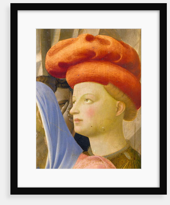 Male figure with red turban by Fra Angelico