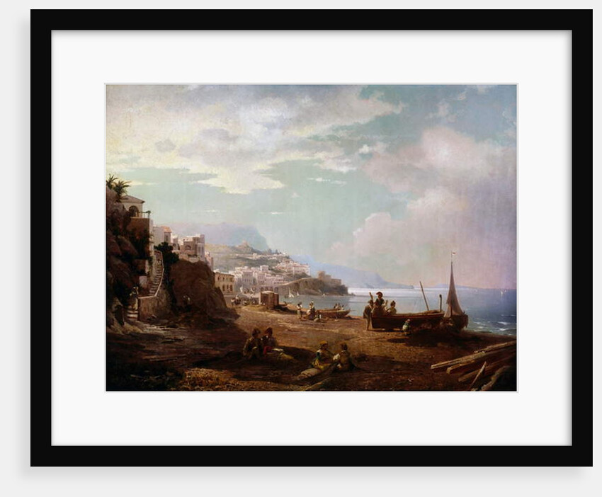 Amalfi, 1870 by Franz Richard Unterberger