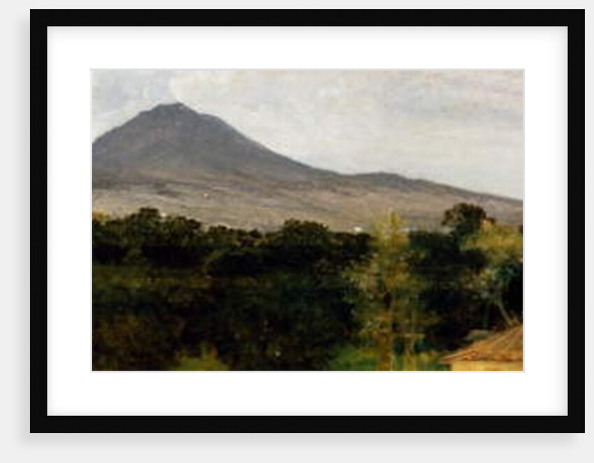 Surroundings of Vesuvius, 1875 by Federico Rossano