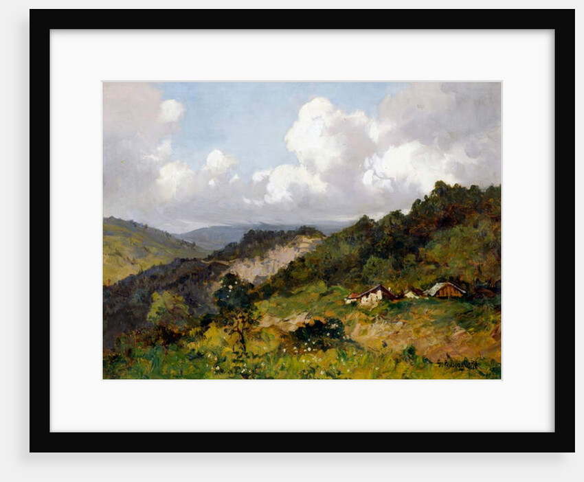 Summer in hills by Giuseppe Buscaglione
