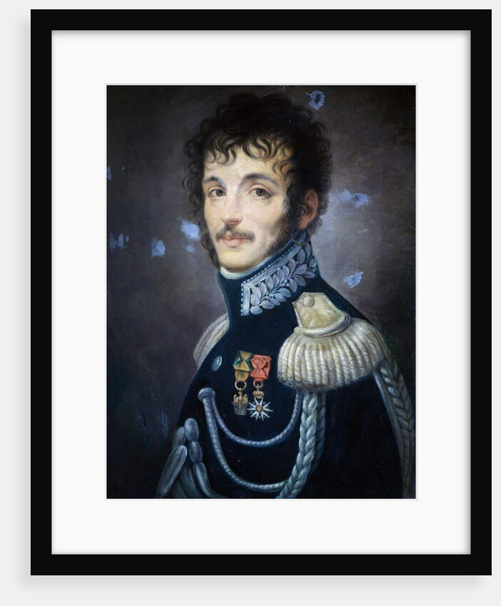 Portrait of Count Teodoro Lechi in General-colonel uniform of Royal Guard of Kingdom of Italy, 1803-1805 by Andrea the Elder Appiani