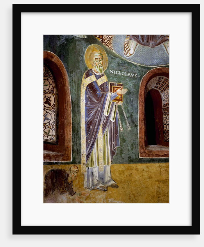St Nicola, detail by Byzantine