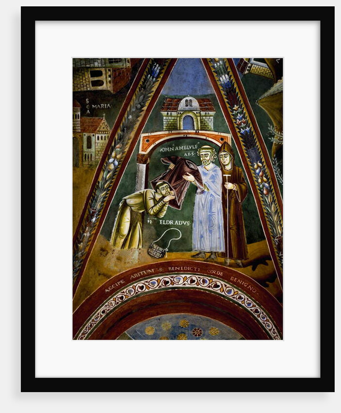 St Nicola, stories of life of St Eldrad and St Nicholas, St Eldrado turned towards St James of Compostela by Byzantine