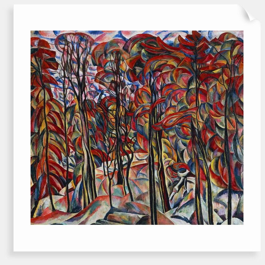 Autumn, 1925 by Abraham Anshelovich Manievich