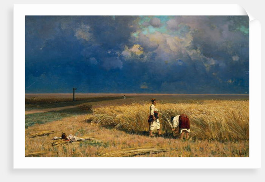 Harvest, 1882 by Vladimir Donatovic Orlovskij