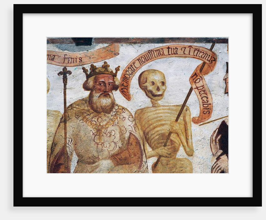 Death with the King by Simone II Baschenis