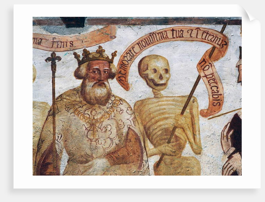 Death with the King by Simone II Baschenis