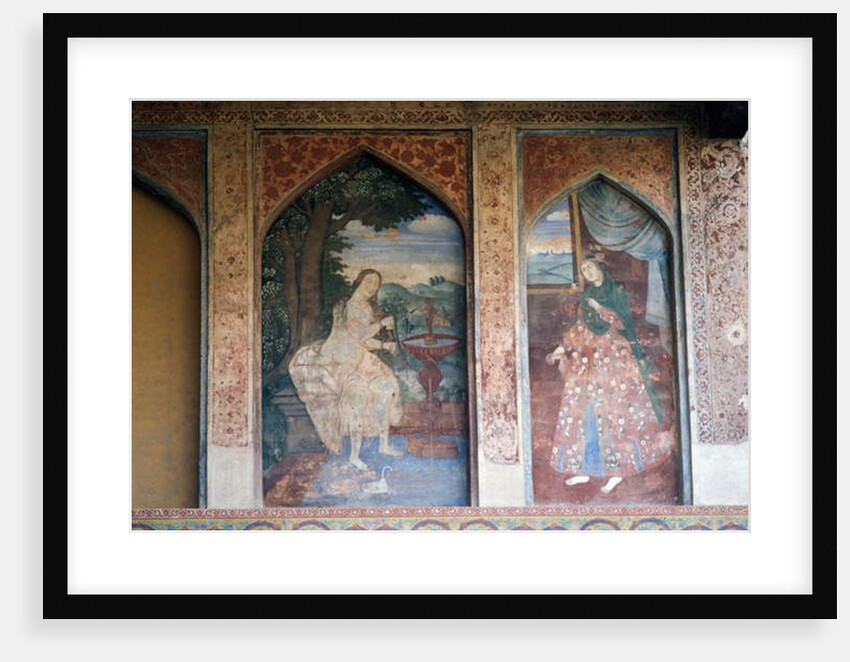 Female figures, 1647 by Persian School