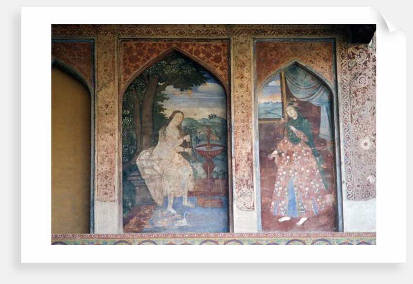 Female figures, 1647 by Persian School