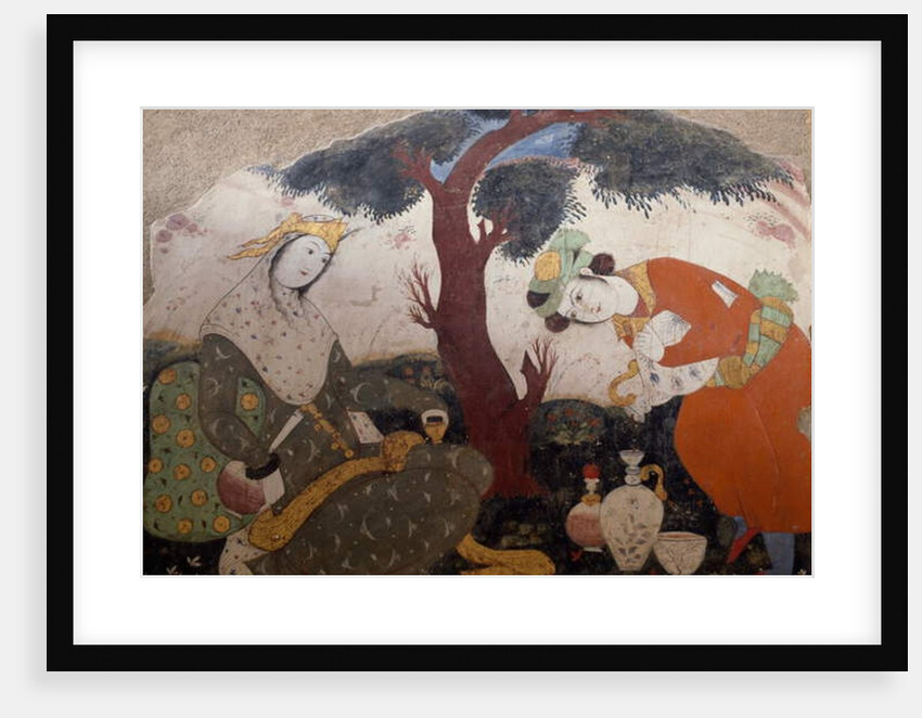 Female figures, 1647 by Persian School