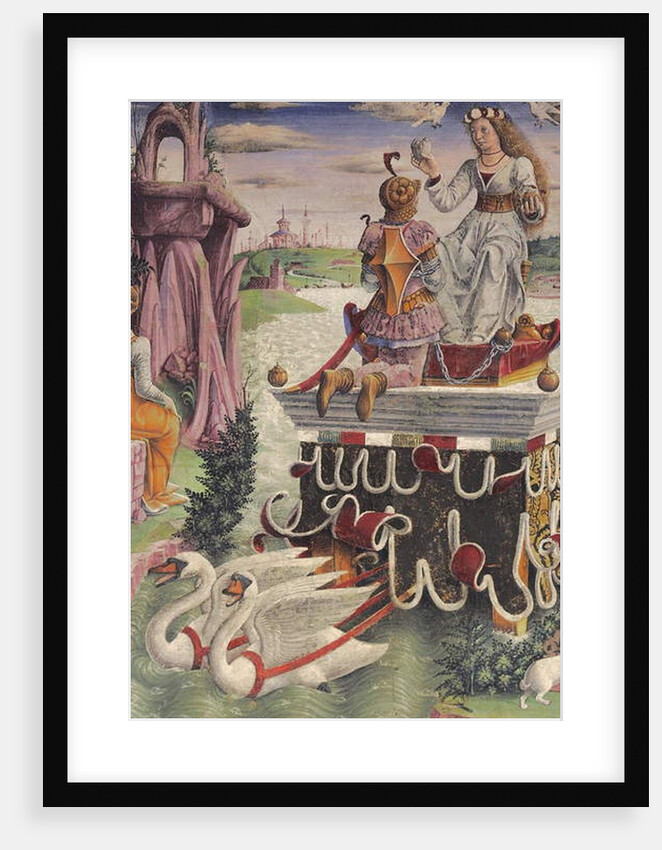 Triumph of Venus and Sign of Taurus by Francesco del Cossa