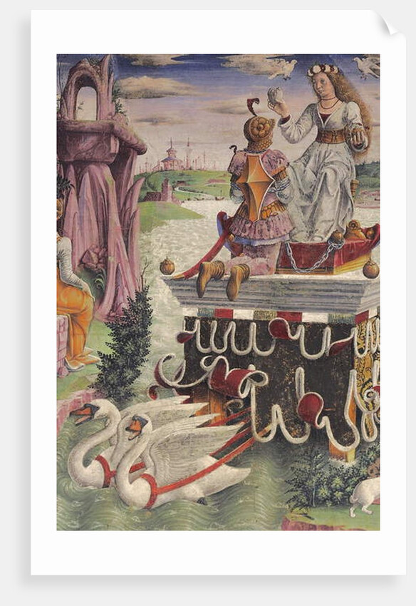 Triumph of Venus and Sign of Taurus by Francesco del Cossa