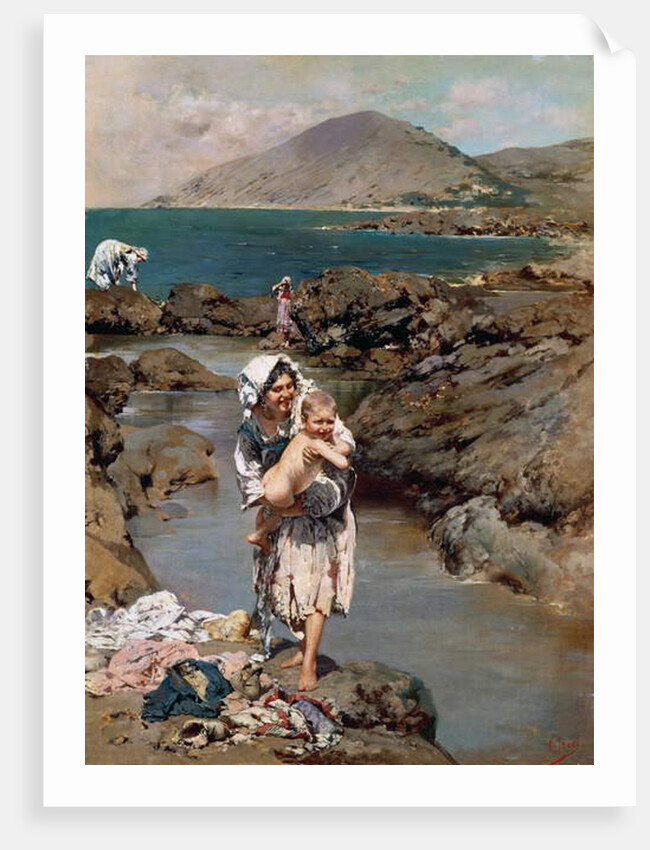 Maternal love, c.1885 by Vicenzo Irolli