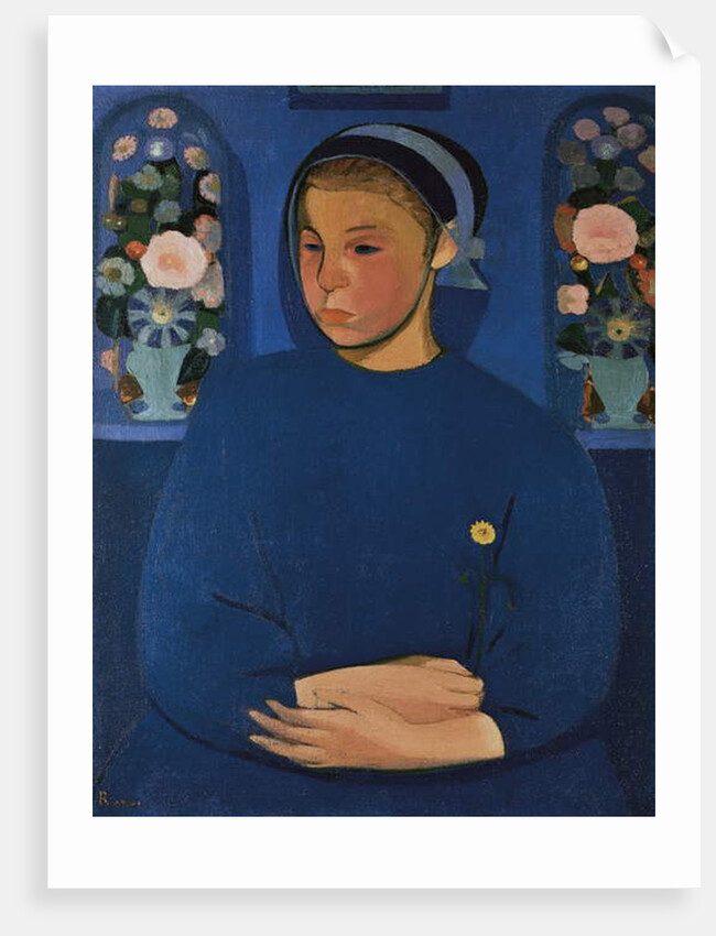 The flower girl, 1909 by Gino Rossi