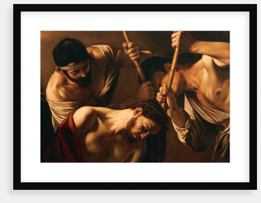 The Crowning with Thorns, c.1603 by Michelangelo Merisi da Caravaggio
