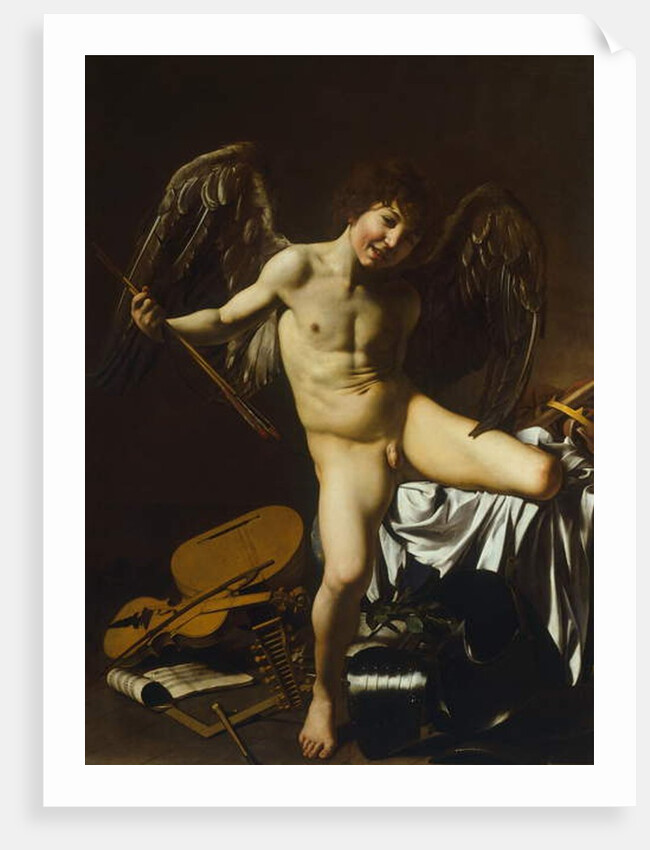 Victorious Cupid, 1602 by Michelangelo Merisi da Caravaggio
