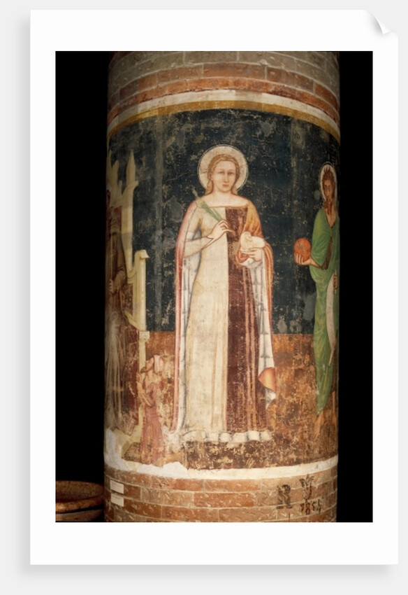 St. Agnes by Tomaso da Modena