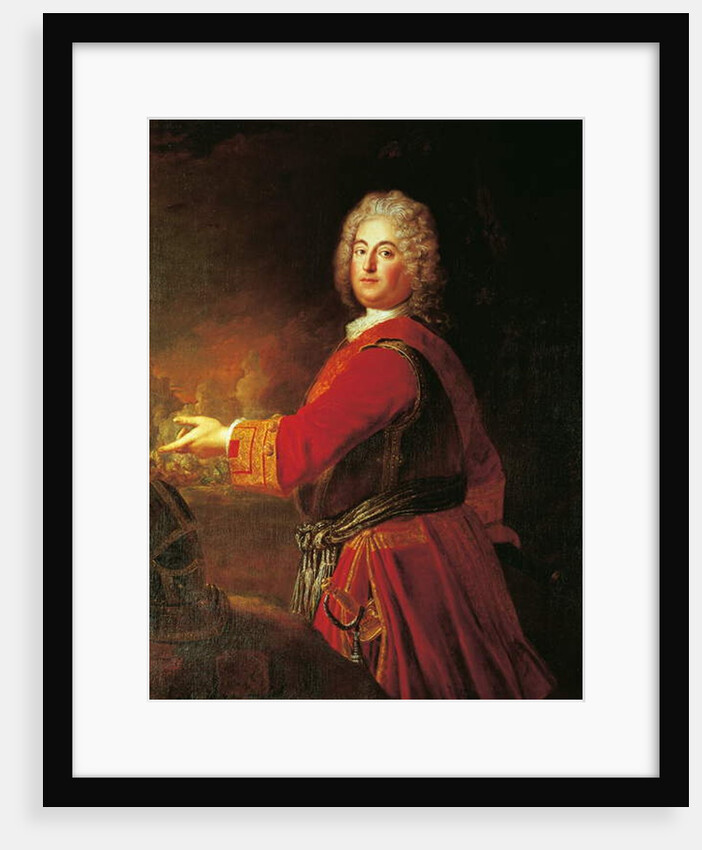 Portrait of Christian Ludwig of Brandenburg-Schwedt, 1710 by Antoine Pesne