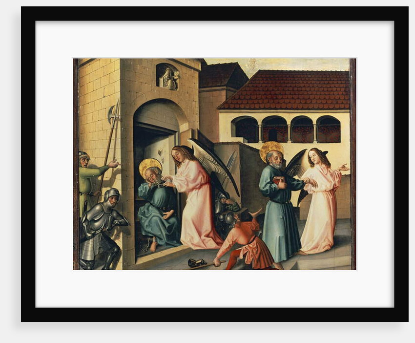 The Liberation of St. Peter, 1444 by Konrad Witz