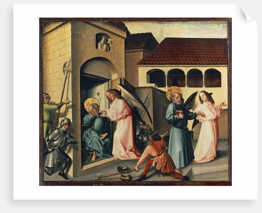 The Liberation of St. Peter, 1444 by Konrad Witz