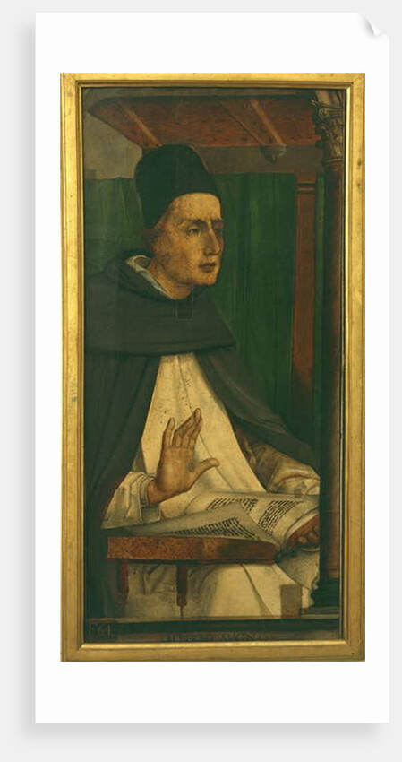 Albert the Great by P. Joos van Gent and Berruguete