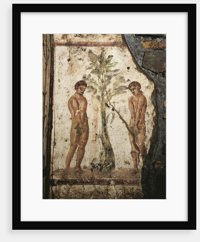 Adam and Eve in The Garden of Eden by Roman