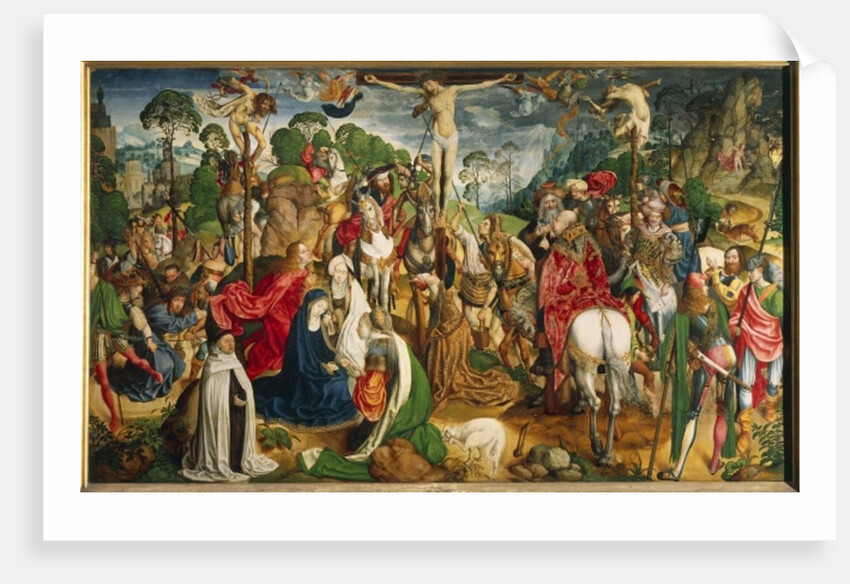 Altarpiece showing the Passion of Christ by Master of the Aachen Altar