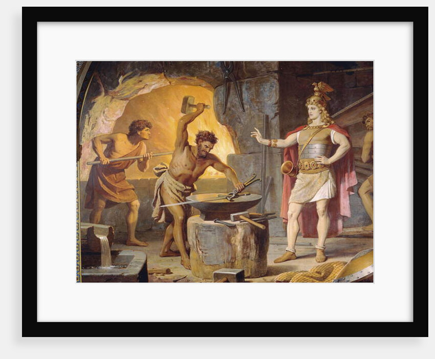 Sigurd goes to the dwarf Mime by Wilhelm Hauschild