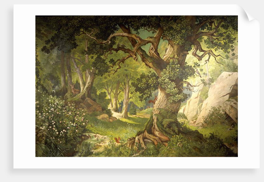 The garden of the magician Klingsor by Christian Jank