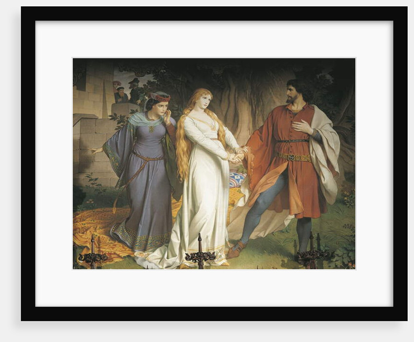 Tristan and Isolde meet in secret for the last time, but their meeting is betrayed and King Mark wounds Tristand with a poisoned spear by German School