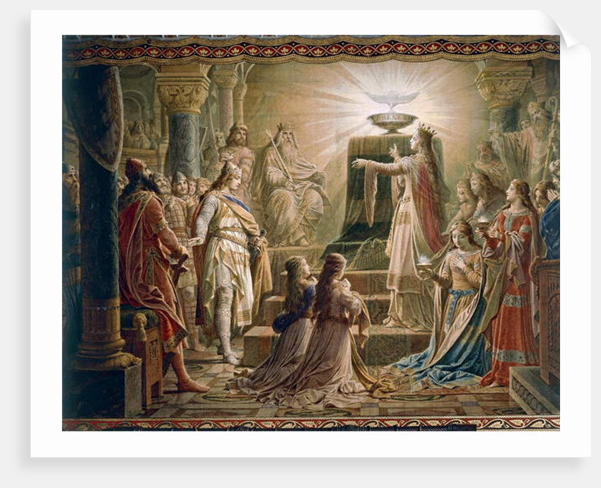The Miracle of the Grail by Wilhelm Hauschild