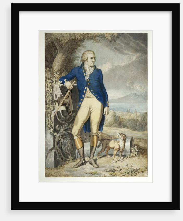 Portrait of Johann Wolfgang von Goethe in the country by Johann Heinrich Wilhelm Tischbein