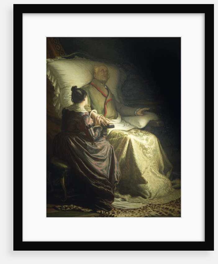 Dying Goethe, 1880 by Angelo Morbelli